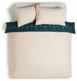 Habitat Geo Teal & Blush Reversible Bedding Set - Single 12 Habitat Geo Teal & Blush Reversible Bedding Set - Single -Bed Linings Sales Store 8299947 R Z004A