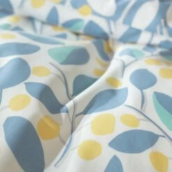 Habitat Scandi Floral Sky Blue & Yellow Bedding Set - Single -Bed Linings Sales Store 8345695 R Z005A