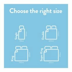 Slumberdown Summer Cool 4.5 Tog Duvet - Single -Bed Linings Sales Store 8356756 R Z006A