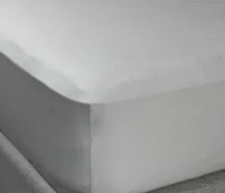 Habitat Egyptian Cotton 400TC Plain Grey Fitted Sheet-Single -Bed Linings Sales Store 8377735 R Z009C