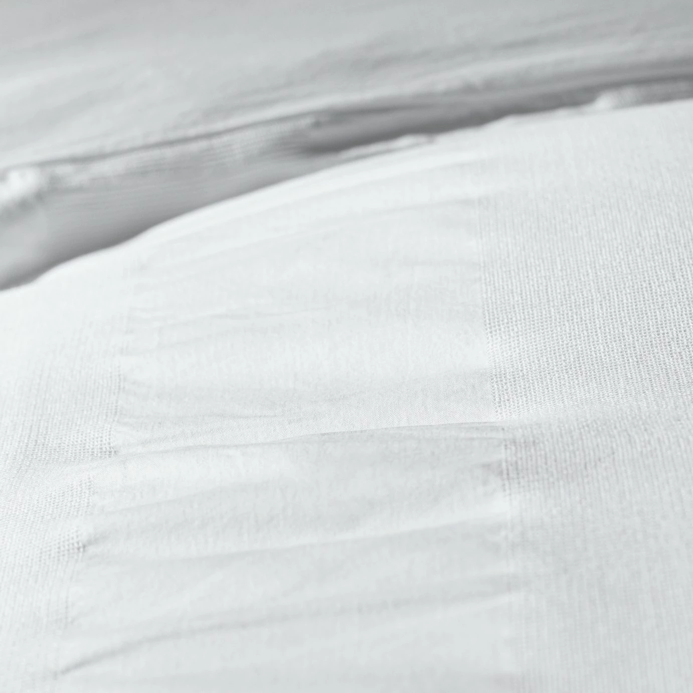 Habitat Cotton 300TC Waffle Striped White Bedding Set-Double 6 Habitat Cotton 300TC Waffle Striped White Bedding Set-Double - Image 6