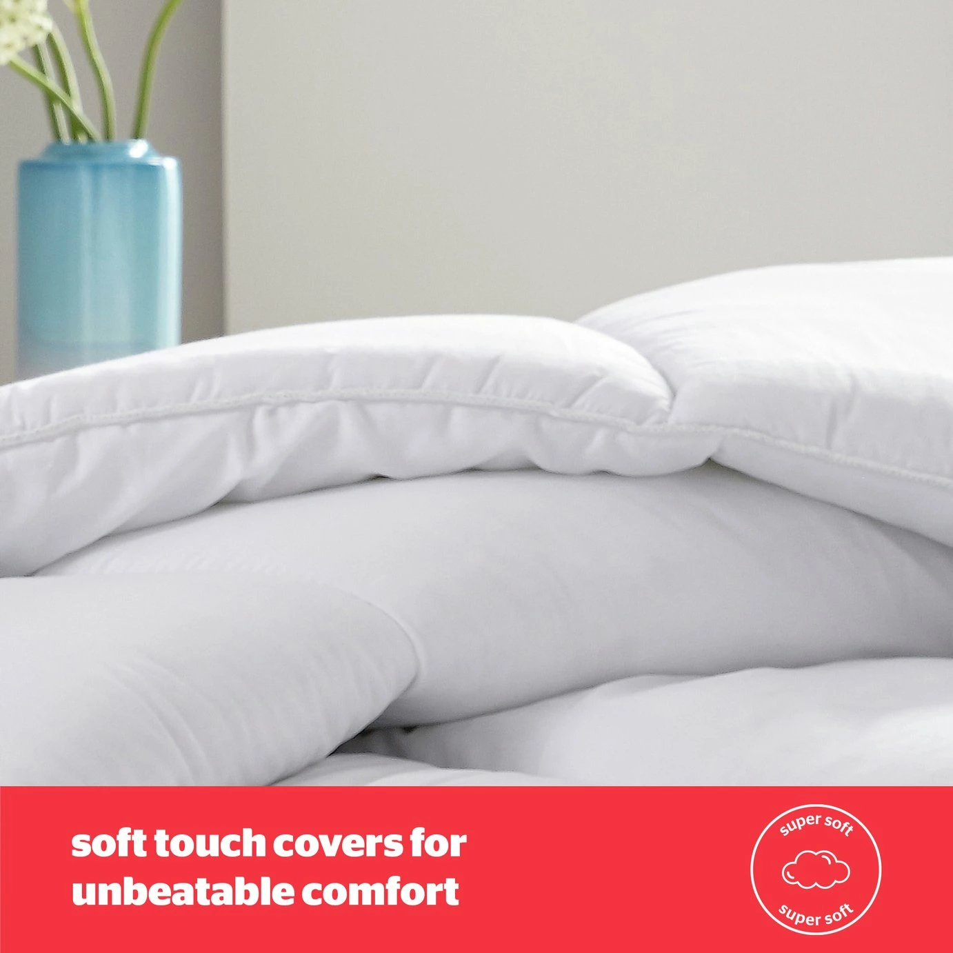 Silentnight Bounceback 10.5 Tog Duvet - Single 4 Silentnight Bounceback 10.5 Tog Duvet - Single - Image 4