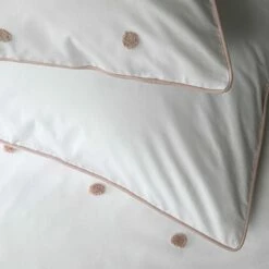 Habitat Tufted Spot Blush Pink Bedding Set - Single -Bed Linings Sales Store 8741897 R Z003A