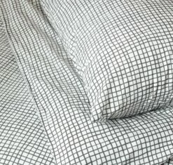 Habitat Cotton Willow Black & White Bedding Set - Double -Bed Linings Sales Store 8778066 R Z003A