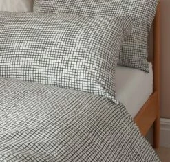 Habitat Cotton Willow Black & White Bedding Set - Double -Bed Linings Sales Store 8778066 R Z004A