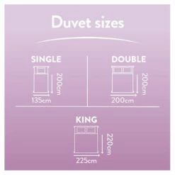 Slumberdown Full And Bouncy 10.5 Tog Duvet - Single -Bed Linings Sales Store 8800927 R Z007A