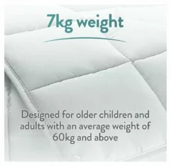 Slumberdown Wellbeing Weighted Adults Blanket - 7kg -Bed Linings Sales Store 8942919 R Z007A