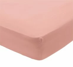 Habitat Egyptian Cotton 400TC Blush Fitted Sheet - Kingsize