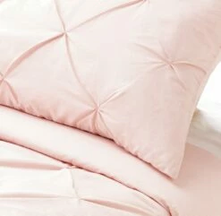 Habitat Hadley Pintuck Blush Pink Bedding Set - Double -Bed Linings Sales Store 9161397 R Z003A