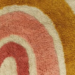 Habitat Kids Rainbow Tufted Flatweave Cotton Rug -120x170cm -Bed Linings Sales Store 9338302 R B001