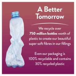 Slumberdown All Seasons 4.5 Tog Duvet - Single -Bed Linings Sales Store 9379048 R Z012A