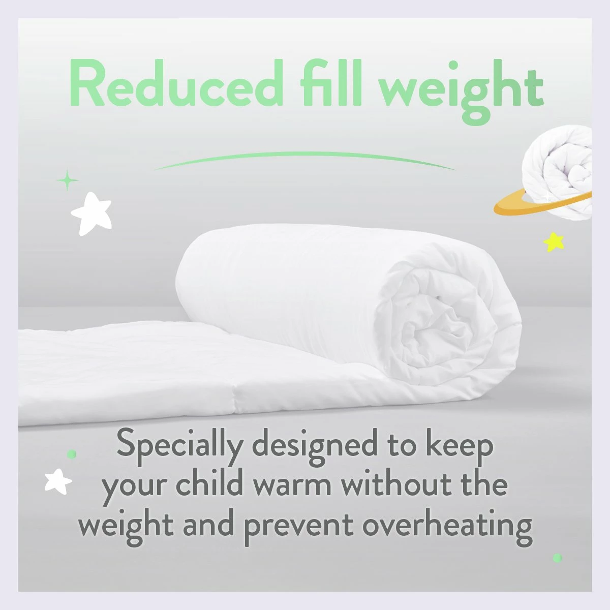 Slumberdown Anti Bacterial 4 Tog Kids Duvet - Toddler 5 Slumberdown Anti Bacterial 4 Tog Kids Duvet - Toddler - Image 5