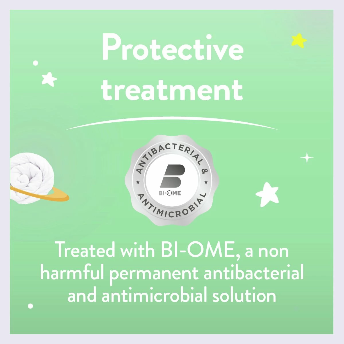 Slumberdown Anti Bacterial 4 Tog Kids Duvet - Toddler 6 Slumberdown Anti Bacterial 4 Tog Kids Duvet - Toddler - Image 6