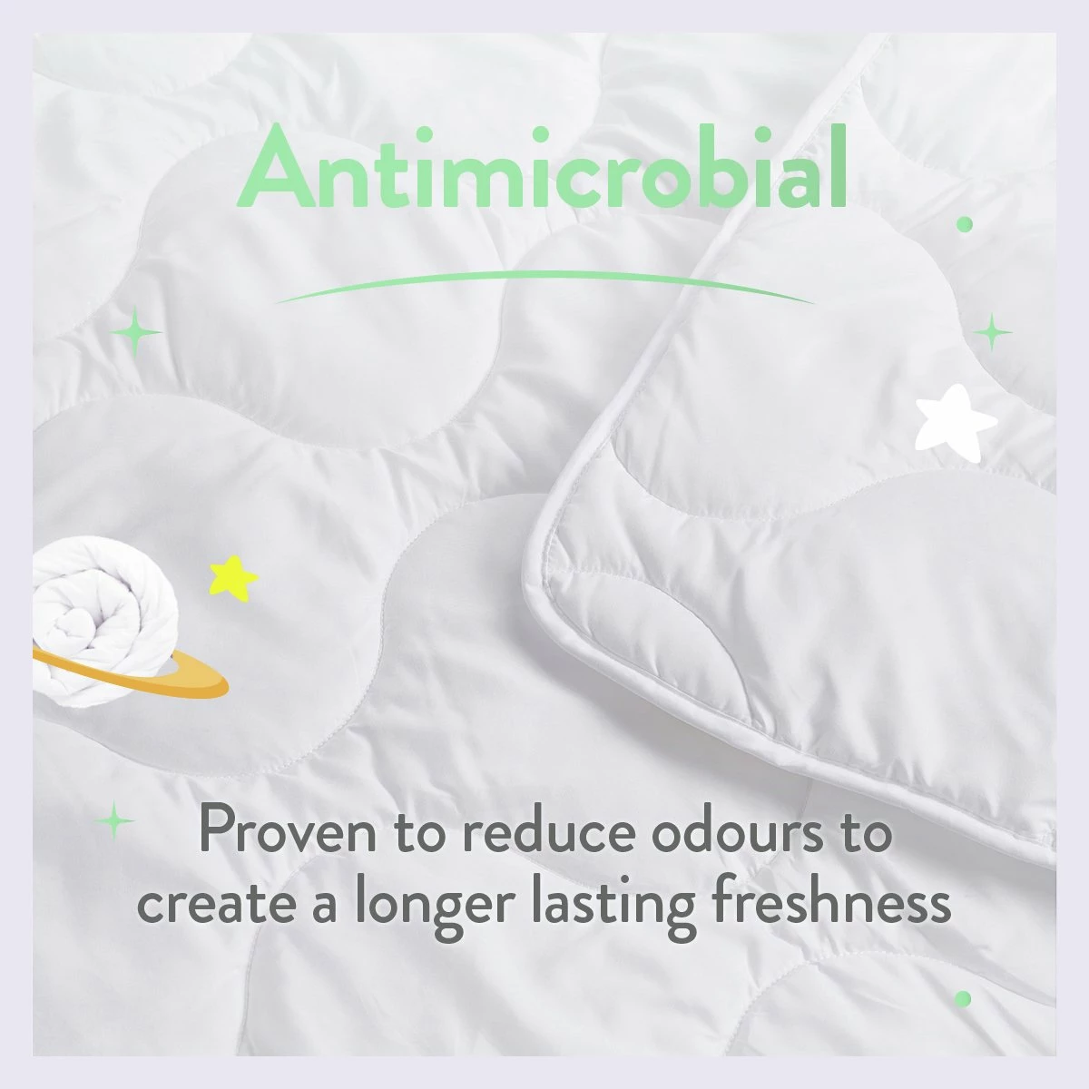 Slumberdown Anti Bacterial 4 Tog Kids Duvet - Toddler 8 Slumberdown Anti Bacterial 4 Tog Kids Duvet - Toddler - Image 8