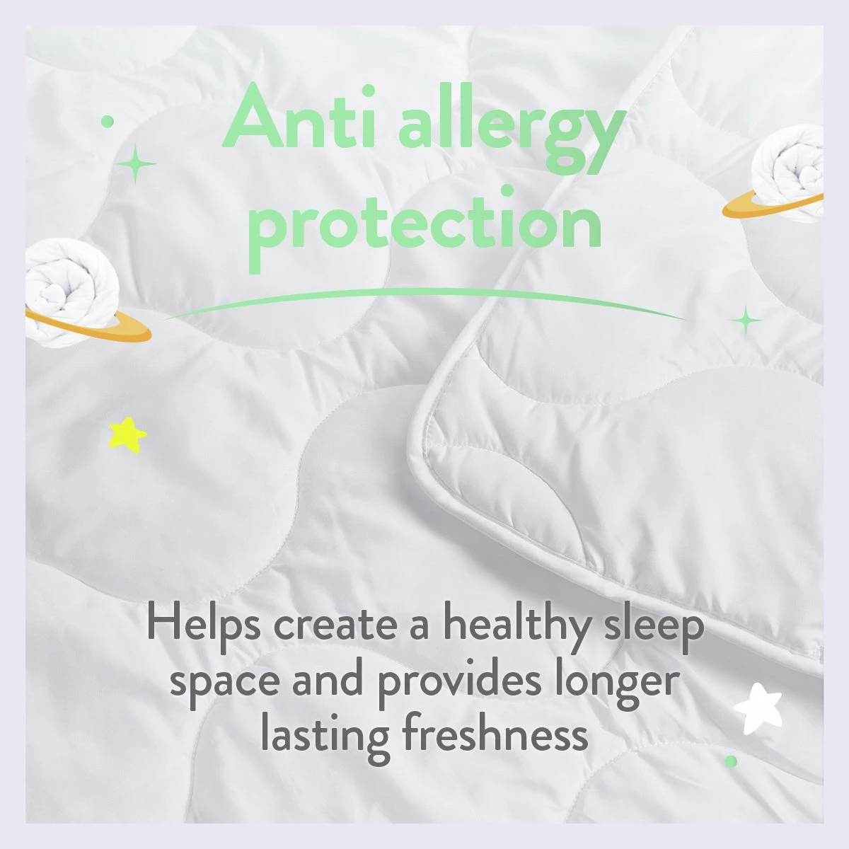 Slumberdown Anti Bacterial 4 Tog Kids Duvet - Toddler 9 Slumberdown Anti Bacterial 4 Tog Kids Duvet - Toddler - Image 9