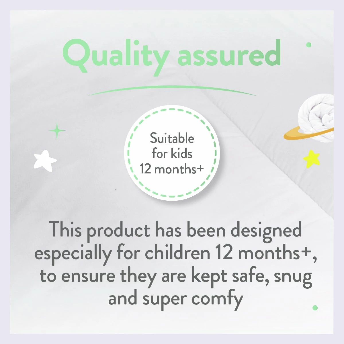 Slumberdown Anti Bacterial 4 Tog Kids Duvet - Toddler 15 Slumberdown Anti Bacterial 4 Tog Kids Duvet - Toddler - Image 15