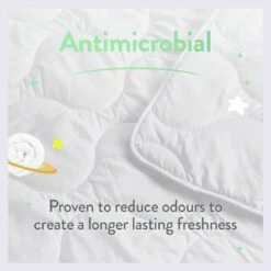 Slumberdown Anti Bacterial 4.5 Tog Kids Duvet - Single -Bed Linings Sales Store 9379392 R Z008A