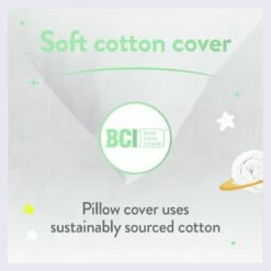 Slumberdown Anti Bacterial Soft Support Pillow - Toddler -Bed Linings Sales Store 9379426 R Z003A