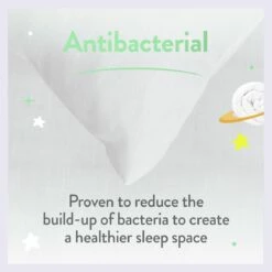 Slumberdown Anti Bacterial Soft Support Pillow - Toddler -Bed Linings Sales Store 9379426 R Z006A