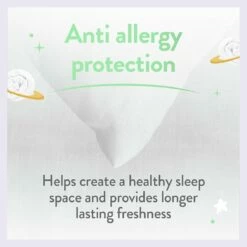 Slumberdown Anti Bacterial Soft Support Pillow - Toddler -Bed Linings Sales Store 9379426 R Z008A