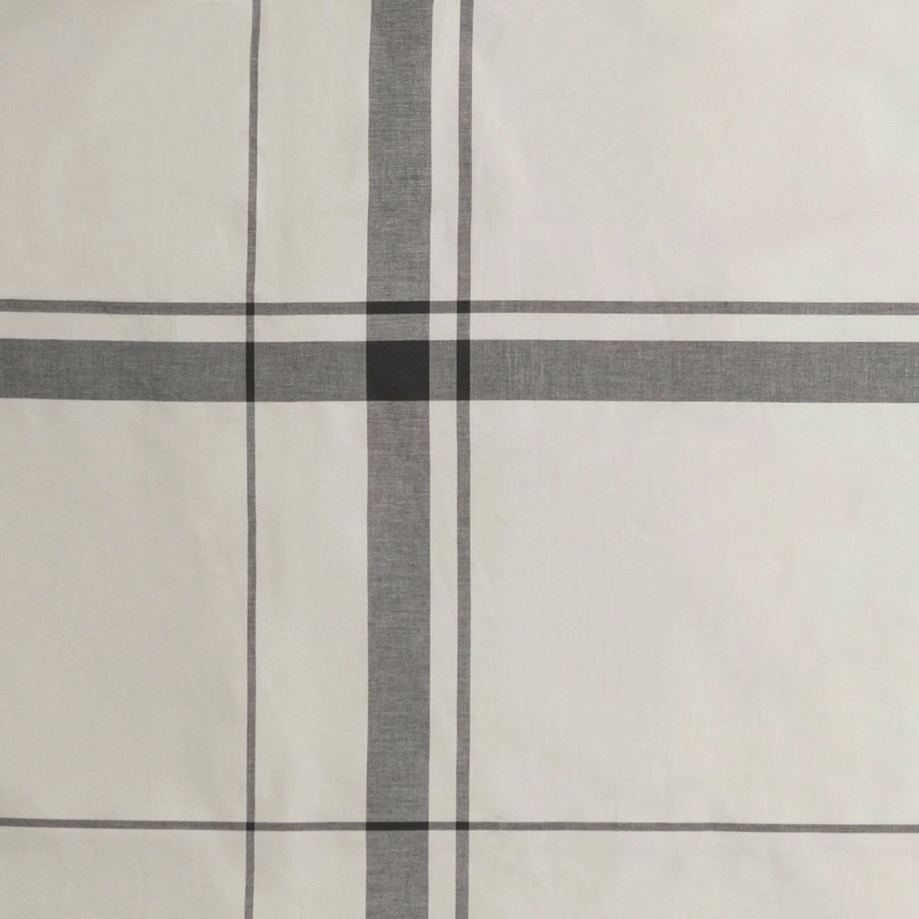 Habitat Cotton Yarn Dye Check Cream Bedding Set - Double 2 Habitat Cotton Yarn Dye Check Cream Bedding Set - Double - Image 2