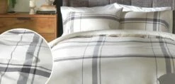Habitat Cotton Yarn Dye Check Cream Bedding Set - Double 10 Habitat Cotton Yarn Dye Check Cream Bedding Set - Double -Bed Linings Sales Store 9511655 R Z004A
