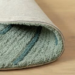 Habitat Kids Leaf Shaped Rug - Green - 80x110cm -Bed Linings Sales Store 9517367 R Z003C