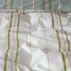 Habitat 180TC Sage Stripe Green Bedding Set - Single 14 Habitat 180TC Sage Stripe Green Bedding Set - Single -Bed Linings Sales Store 9524570 R Z006A