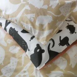 Habitat Kids Pure Cotton Twin Pack Bedding Set - Toddler -Bed Linings Sales Store 9536551 R Z003A