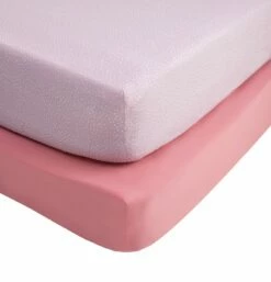 Habitat Kids Enchanted Pink 2 Pack Fitted Sheet - Toddler