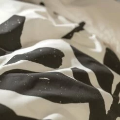 Habitat Cotton Floral Black & White Bedding Set - Double -Bed Linings Sales Store 9547791 R Z005A