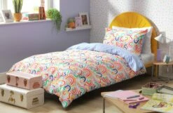 Habitat Kids Rainbow Brights Bedding Set - Single 12 Habitat Kids Rainbow Brights Bedding Set - Single -Bed Linings Sales Store 9549043 R Z006A