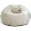 Kaikoo Ayrton Fur Beanbag- Cream