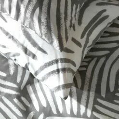 Habitat Scandi Mark Making Grey Bedding Set - Single -Bed Linings Sales Store 9557561 R Z003A