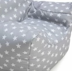 Habitat Kids Funzee Grey Stars Bean Bag -Bed Linings Sales Store 9571815 R Z002A