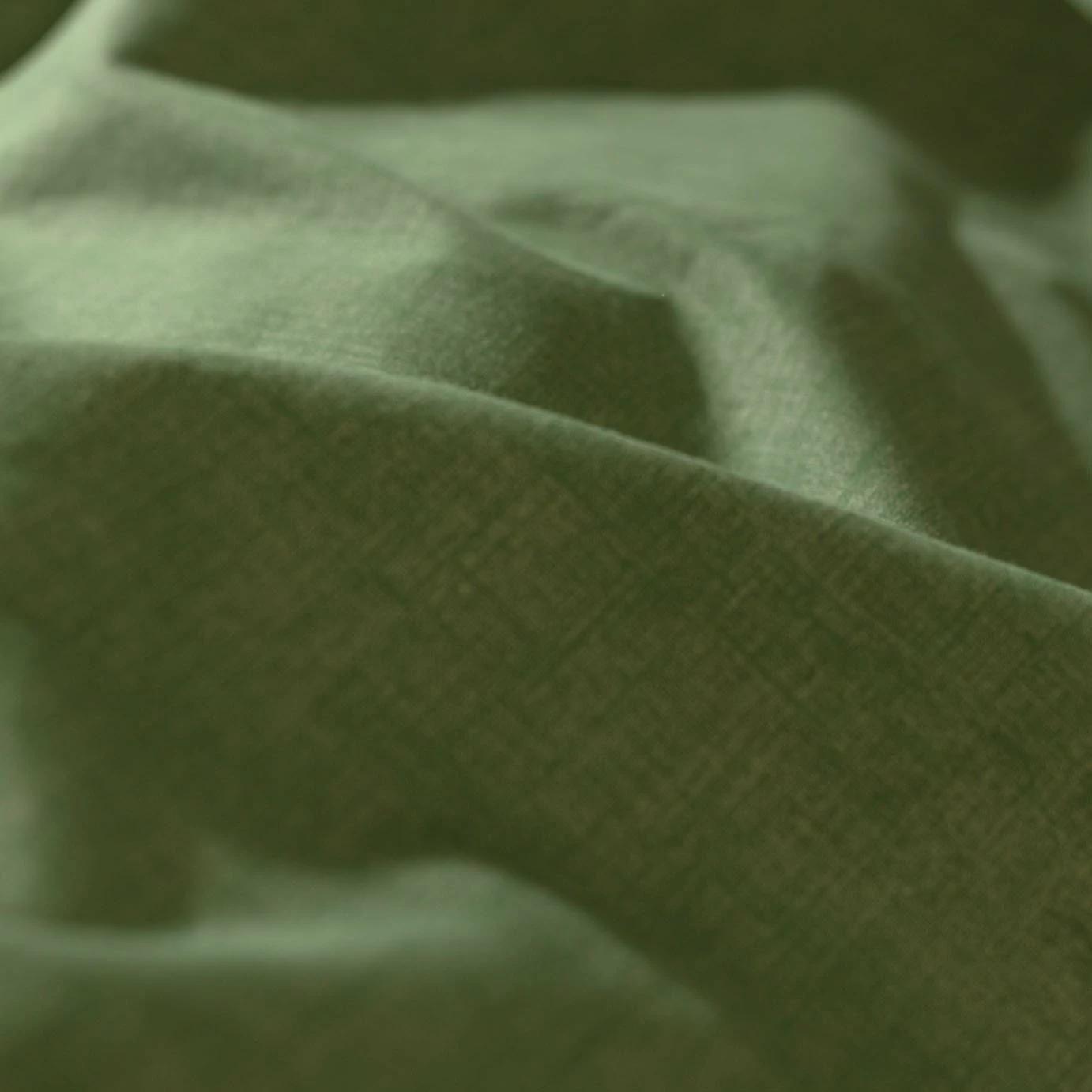 Habitat Cotton Textured Plain Green Bedding Set - Single 6 Habitat Cotton Textured Plain Green Bedding Set - Single - Image 6