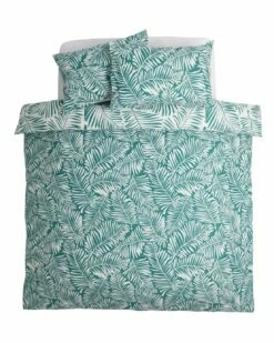 Habitat Abstract Green Leaf & White Bedding Set - Single 10 Habitat Abstract Green Leaf & White Bedding Set - Single -Bed Linings Sales Store 9593226 R Z001A