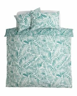 Habitat Abstract Green Leaf & White Bedding Set - Single 12 Habitat Abstract Green Leaf & White Bedding Set - Single -Bed Linings Sales Store 9593226 R Z002A