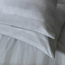 Habitat Cotton 400TC Sateen Stripe Grey Bedding Set - Double 9 Habitat Cotton 400TC Sateen Stripe Grey Bedding Set - Double -Bed Linings Sales Store 9595145 R Z003A