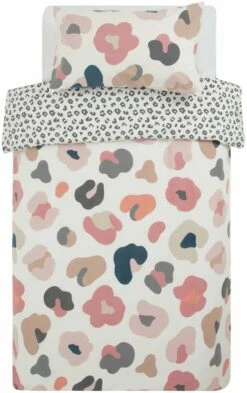 Habitat Animal Print White Kids Bedding Set - Single -Bed Linings Sales Store 9600054 R Z002A