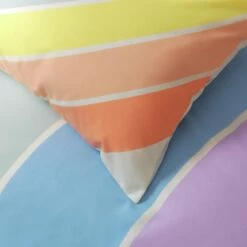 Habitat Kids Rainbow Panel Multicolour Bedding Set - Toddler -Bed Linings Sales Store 9601493 R Z003A