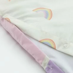 Habitat Kids Rainbow Panel Multicolour Bedding Set - Toddler -Bed Linings Sales Store 9601493 R Z005A