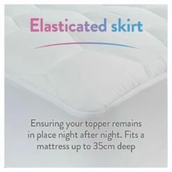 Slumberdown Climate Comfort Mattress Topper - Single -Bed Linings Sales Store 9605602 R Z008A